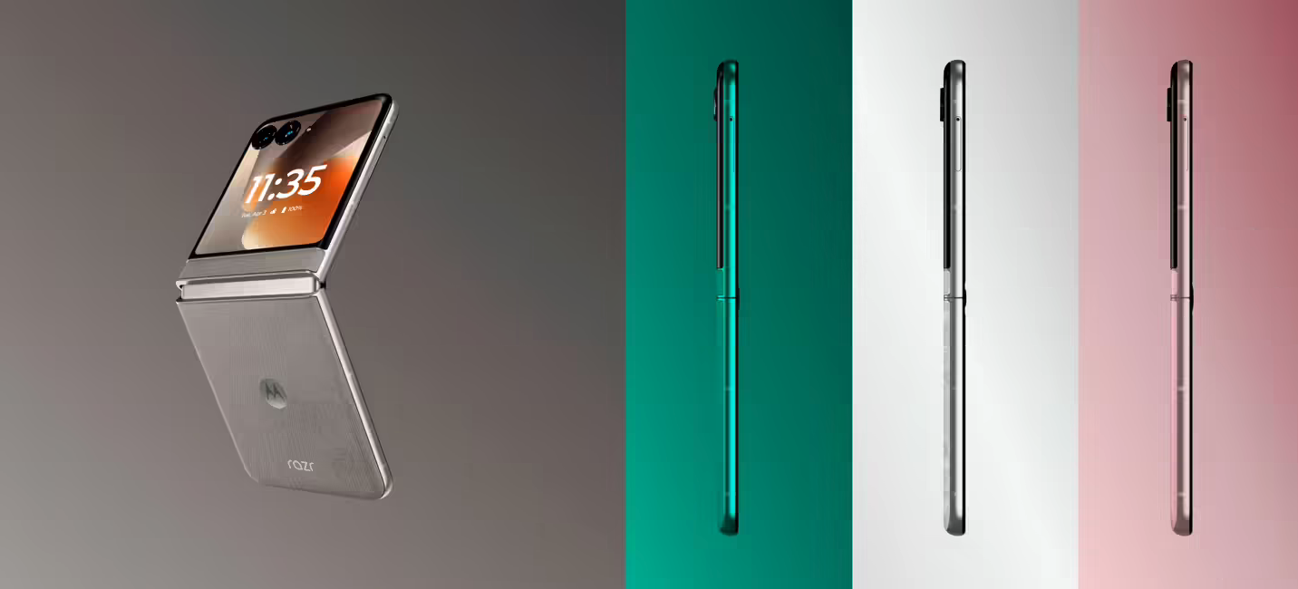 摩托罗拉新一代Razr折叠机官宣4月29日美区发布 标准版参数全曝光